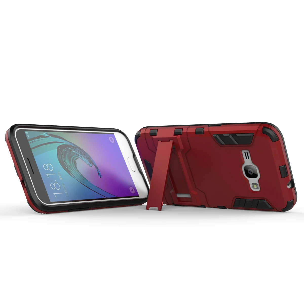 Для Samsung Galaxy J2 2018/J2 Pro J250/J1 Ace J110/J1 (2016) J120/J2 Prime G530 G532 чехол Железный человек подставка