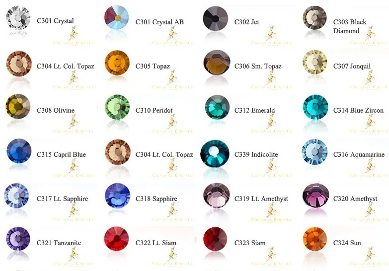 Маленькие размеры класс 4A стеклянные плоские стразы цитрин известь не горячая