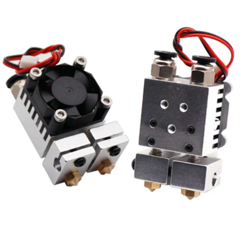 12 В 40 Вт 2 в Внешний экструдер двойной металлический ugprade для 3D Chimera Hotend Kit