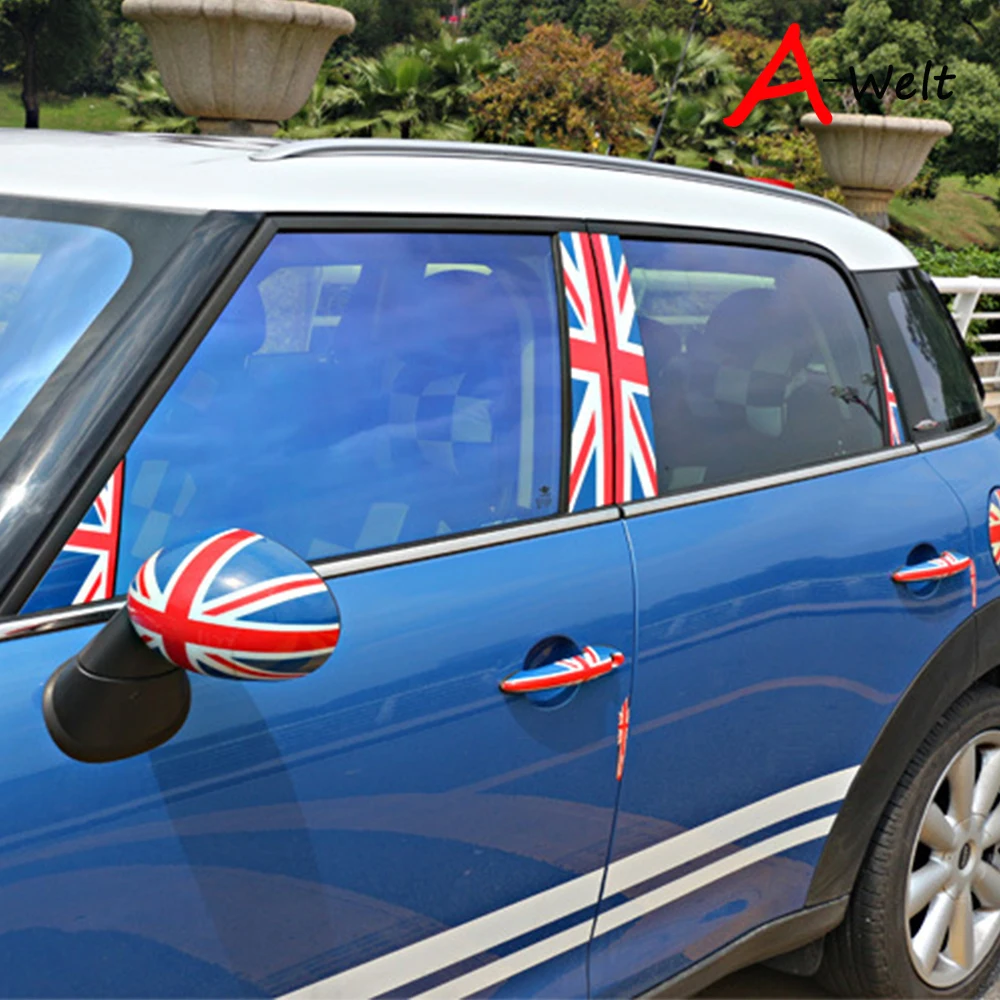1 компл./8 шт. красный синий черный белый Юнион Джек Флаг Великобритании Стиль