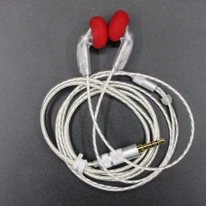 Silver NoMic Новая версия FENGRU DIY MX500S/MX760 Наушники-вкладыши с плоской головкой DIY наушники HiFi бас наушники DJ наушники тяжелый бас звук - Цвет: Silver NoMic