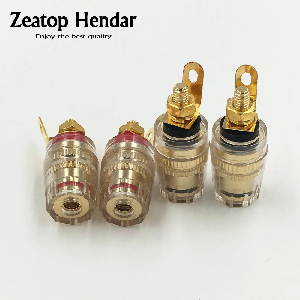 100 шт. высококачественный латунный кристаллический 4 мм резьба средний усилитель
