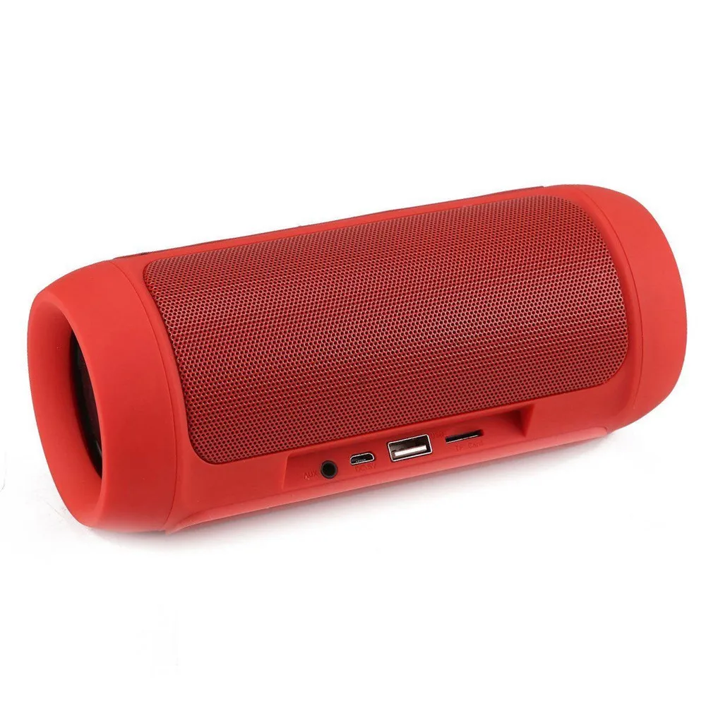 Portable Stereo Wireless Bluetooth Speaker Waterproof Fabric Power Bank Bass Splashproof Music Speakers Sound Box Audio Boom