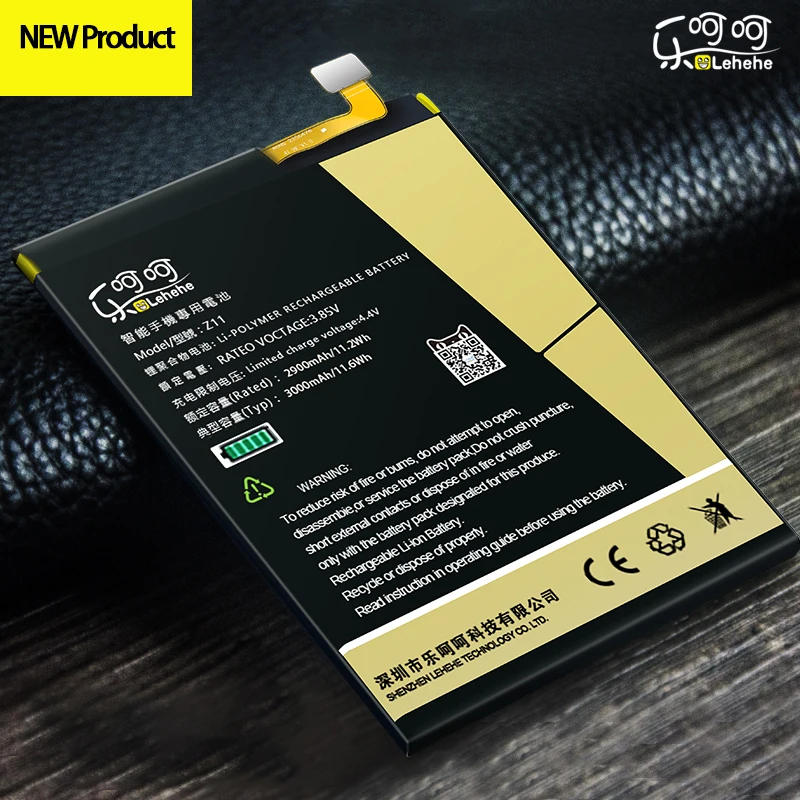 Новая батарея для ZTE Nubia Z11 Li3829T44P6h806435 NX531J высокое качество 3000 34000mAh аккумуляторная