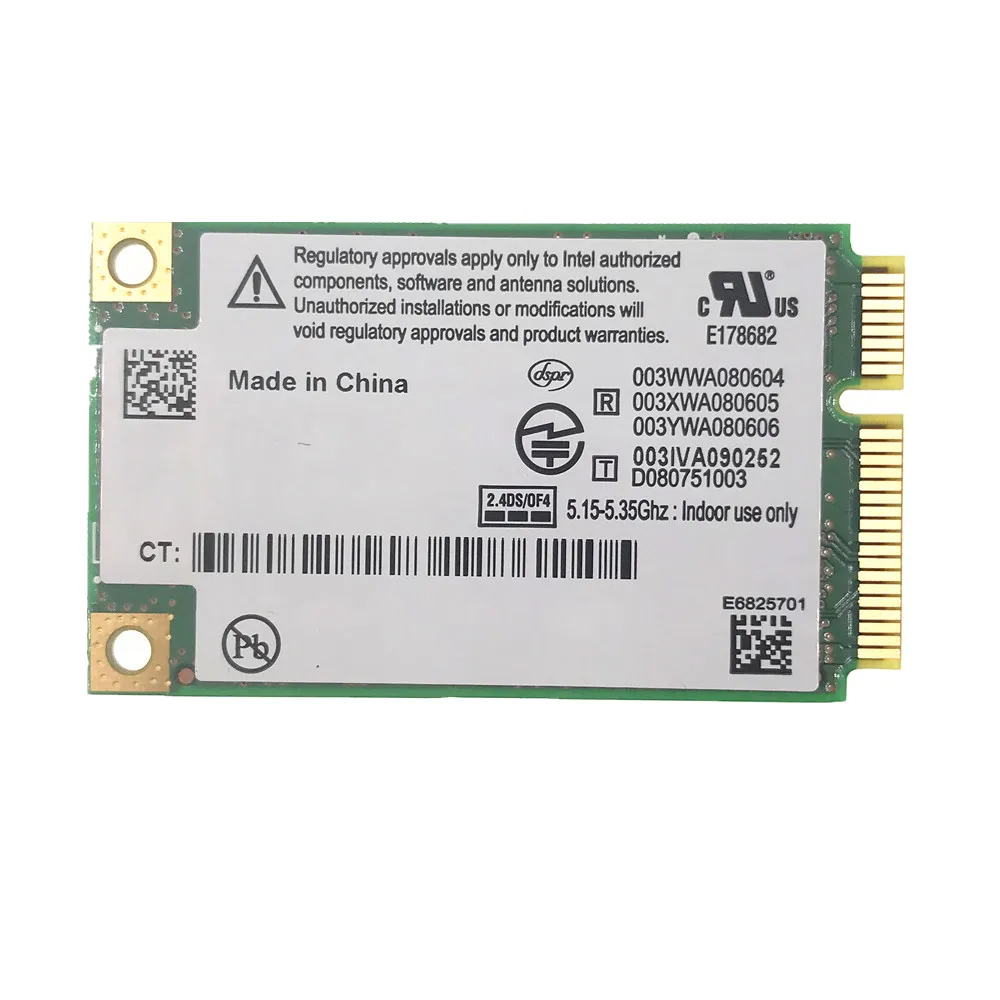 10 шт./100 шт. для Intel WiMAX Wifi Link 5150 512ANX 450 Мбит/с карта X200 X200S T400 R400 T500 X301 60Y3197 | Компьютеры