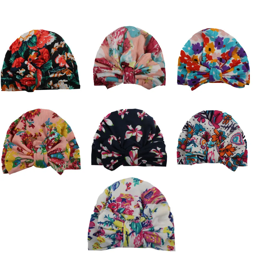 1 шт. детская Шапка-бини с бантом | Детская одежда и обувь