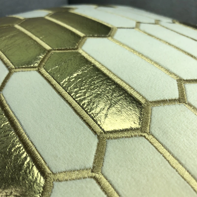 Модный Бархатный Чехол на подушку бронзовая технология Высококачественная