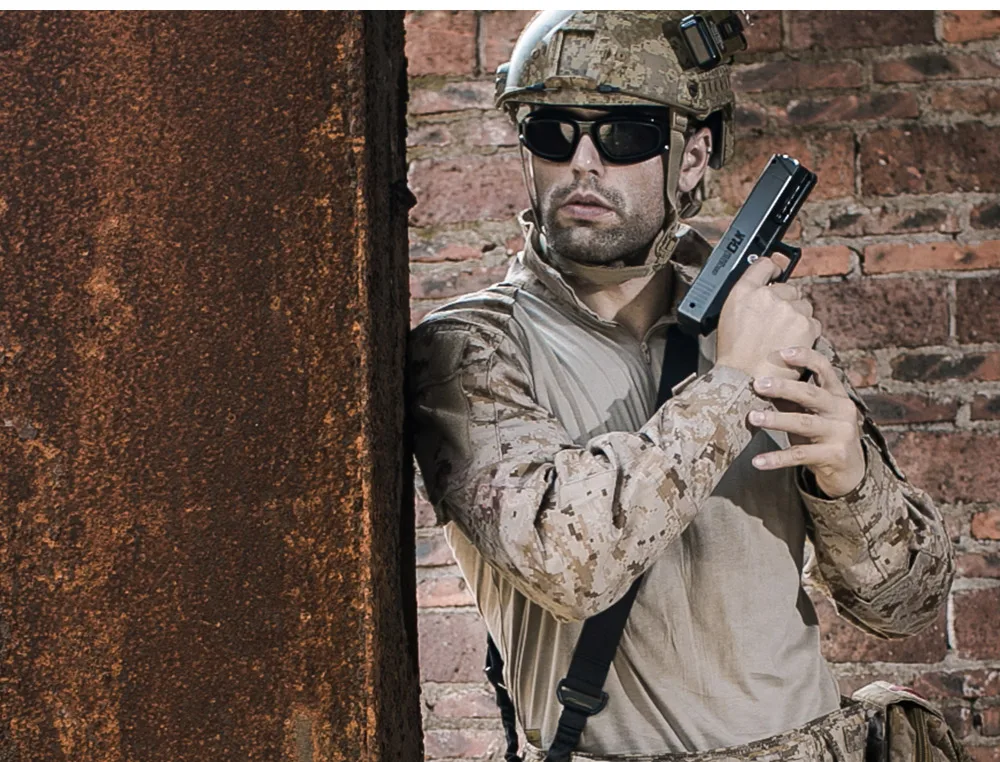 Emerson Gen2 BDU Airsoft Боевой костюм тактическая рубашка брюки с наколенники налокотники Военная Униформа AOR1 EM6914