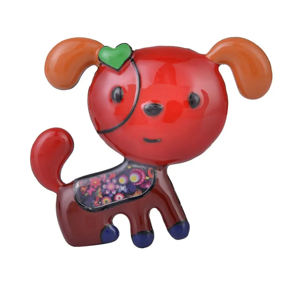 Cring Coco Милая серая собака Эмаль Булавка брошка мультфильм высокого качества