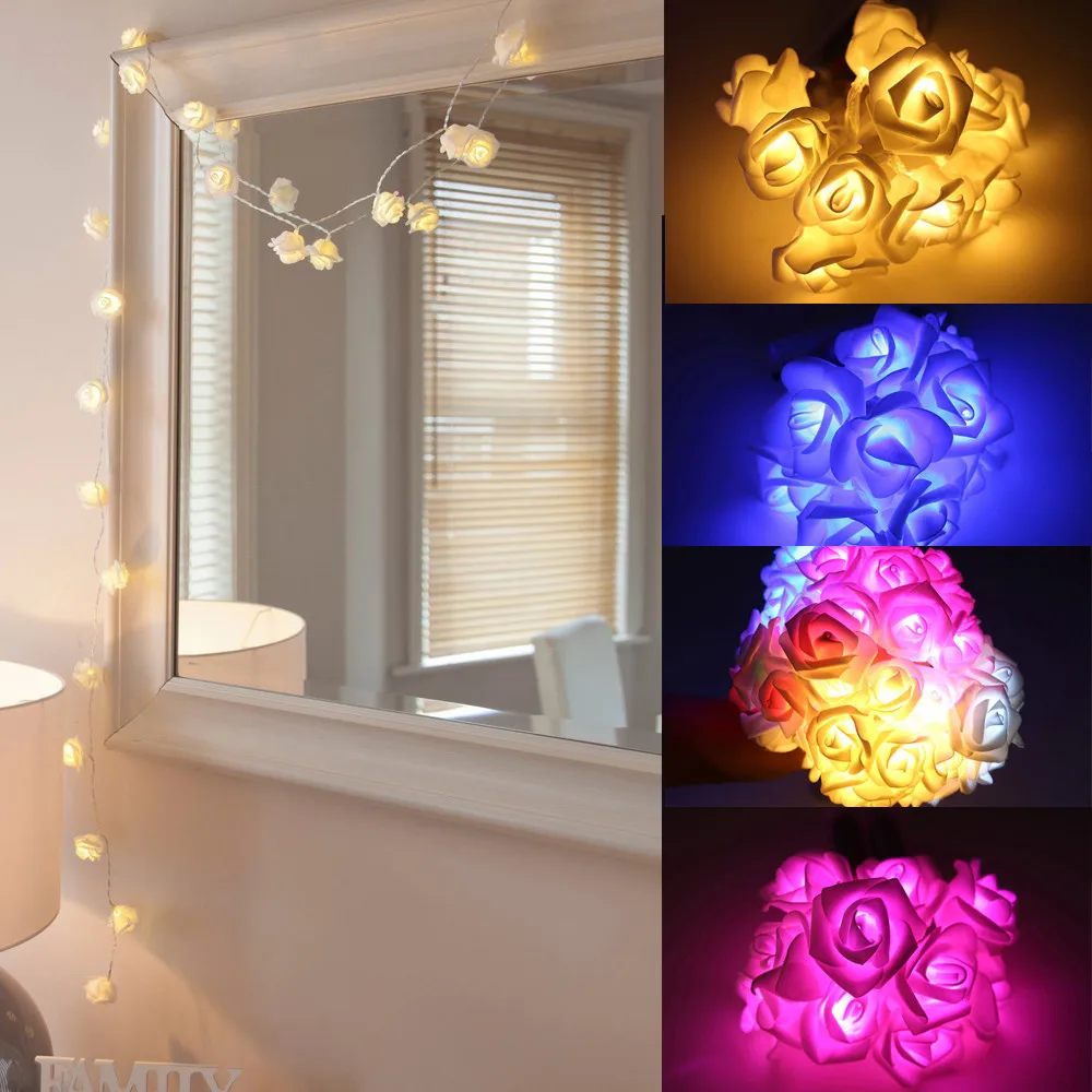 Светодиодный энергосберегающий светильник 10 дюймов|led rose fairy lights|led lightlight led light |