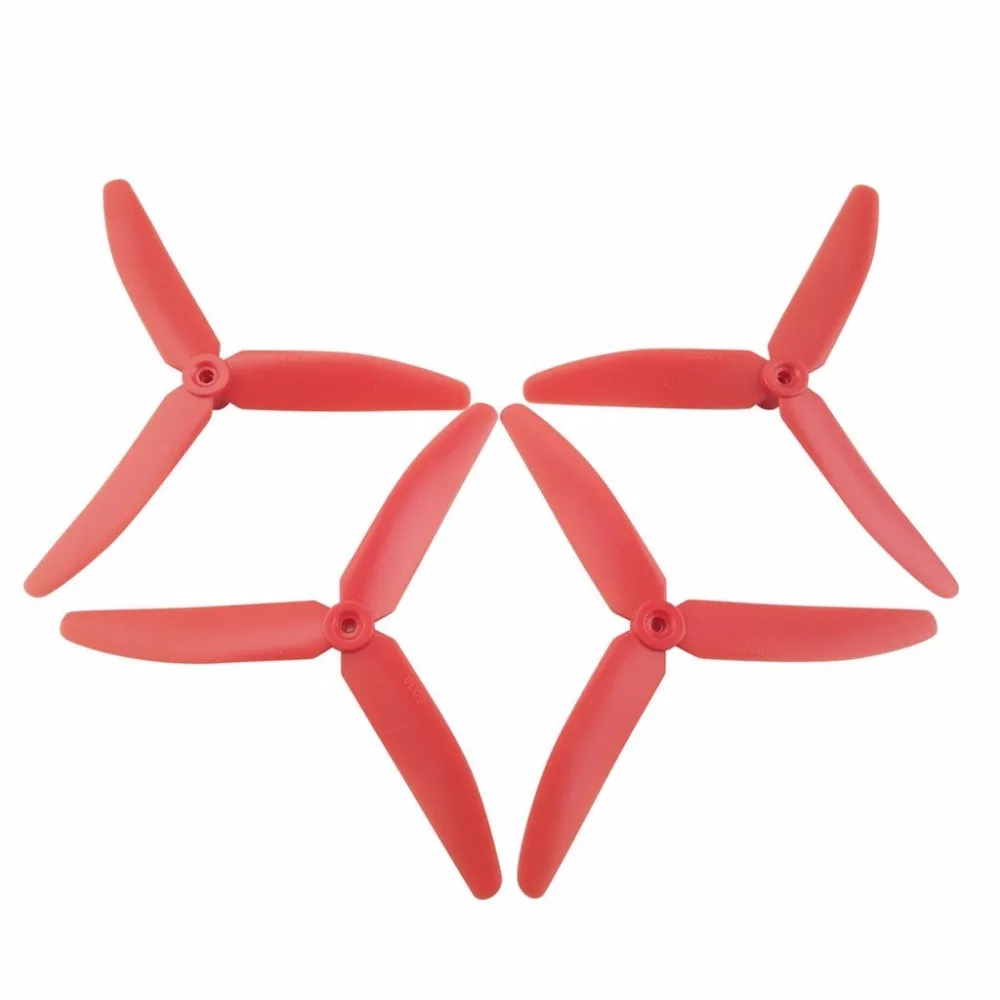 Hubsan X4 H502S H502E H216A piezas de tren de aterrizaje y h&eacute;lice y cubierta protectora + rojo-4
