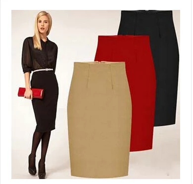 

2021 Autumn Winter Women Woolen Skirt High Waist Pencil Skirt Casual Skirt Ladies Fashion Formal Skirts Women LY59