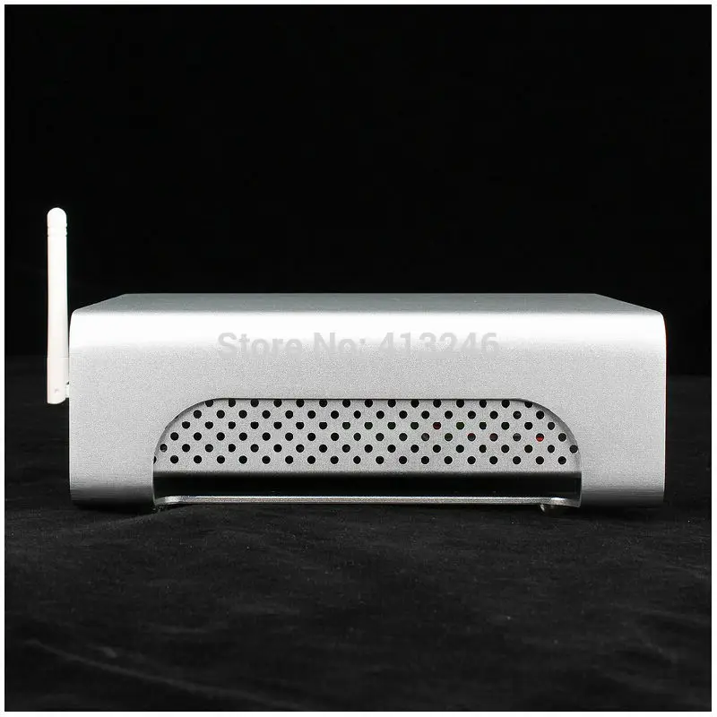 2015 PC Case новый ультра мини HTPC хост тонкий ITX все алюминиевые шасси дизайн
