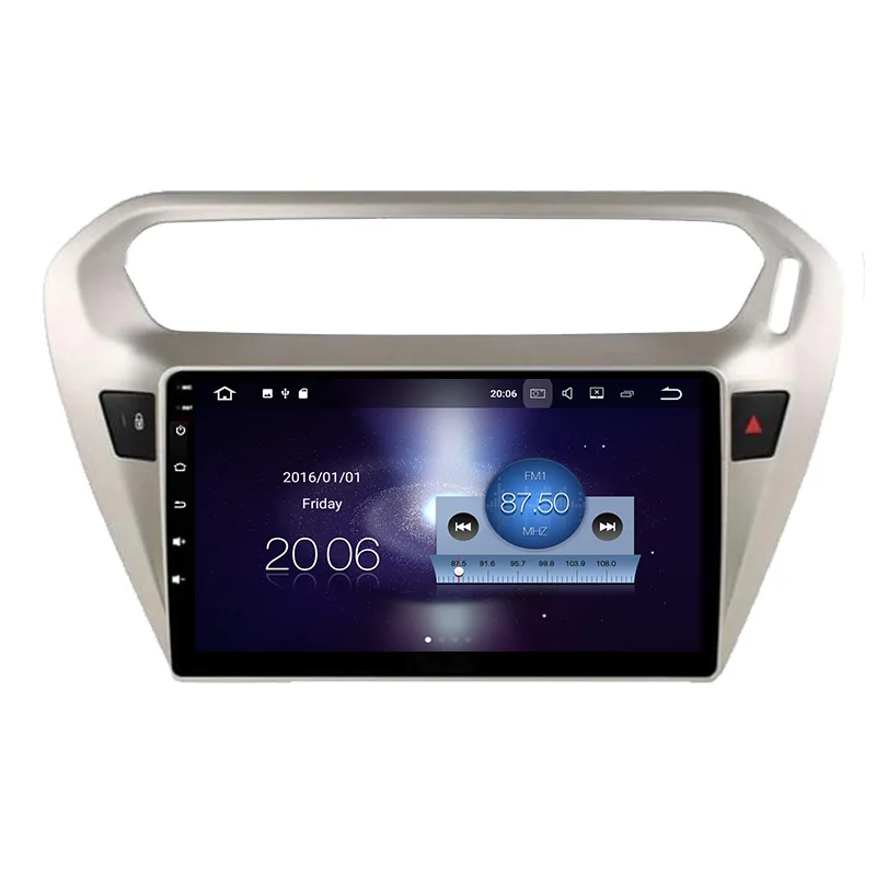 Aoluoya 9 &quotIPS 2 Гб RAM четырехъядерный Android 7 1 автомобильное радио GPS навигация для Citroen
