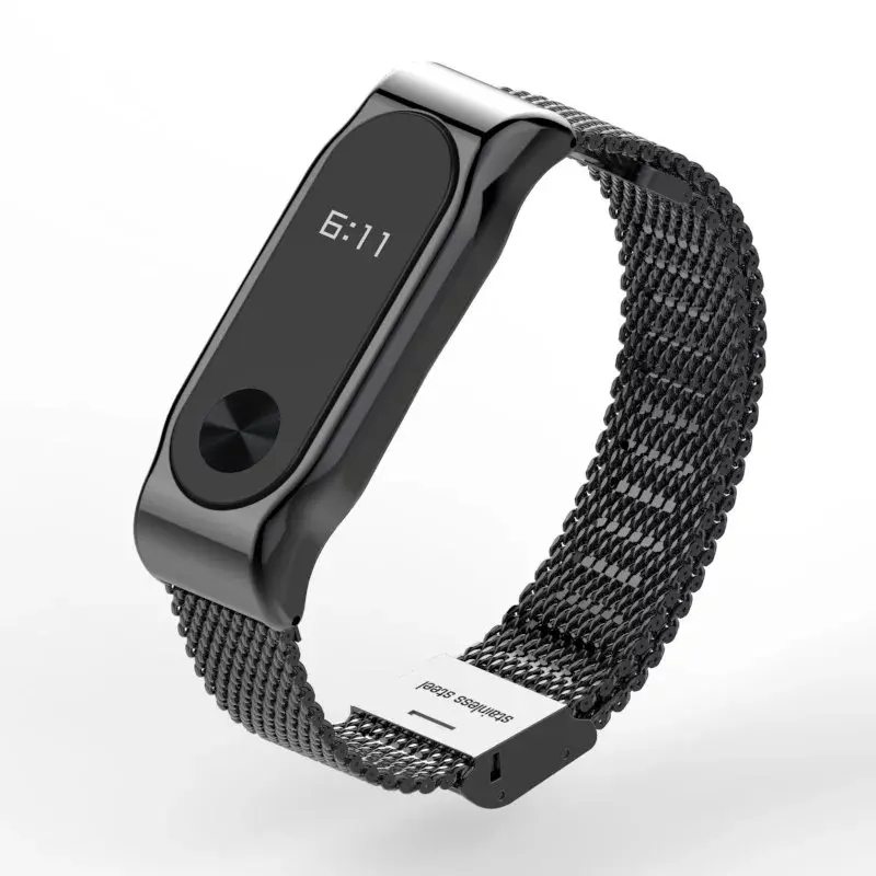 Металлический сменный ремешок Teamyo для Xiaomi Mi Band 2 аксессуары браслет из