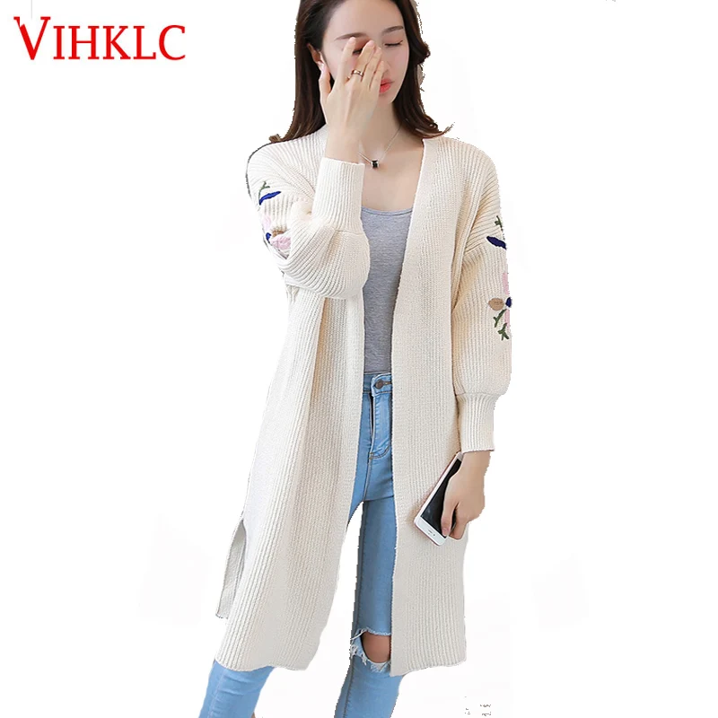 Горячая Распродажа 2017 Весна осень Модный женский длинный рукав свободный