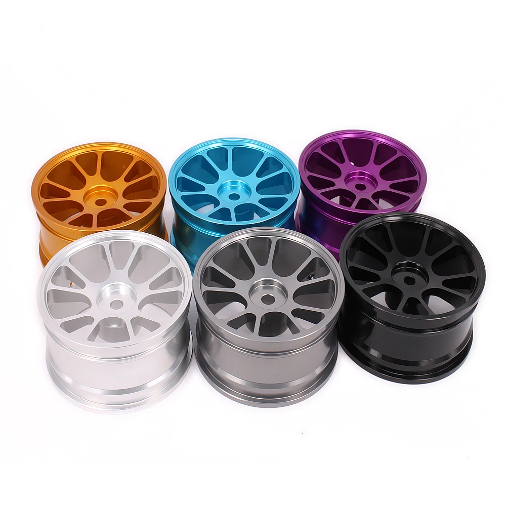 10 спиц обода колеса с о образной шиной для Rc 1/10 на Road гоночных гусеничных шин