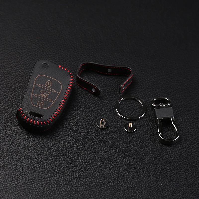 Кожаный держатель для ключей ручной работы высококачественный чехол Kia K3 K5 3