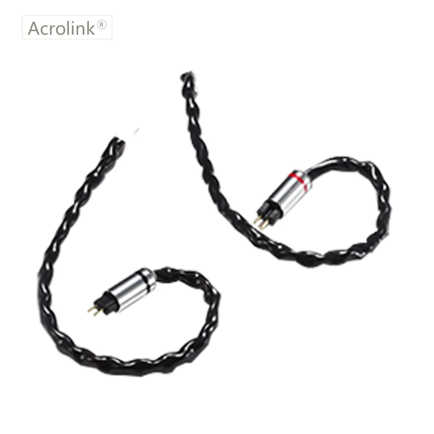 Acrolink 2Pin разъем 2 5 мм сбалансированный 8 ядерный Стерлинговое Серебро Серебристые