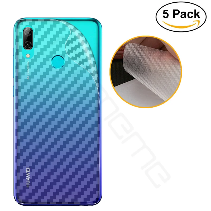 3D защитная задняя пленка из углеродного волокна для Huawei P Smart 2019 Enjoy 7S Honor 10 lite