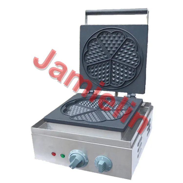 Электрическая вафельница в форме сердца Jamielin 220В/110В профессиональная машина для