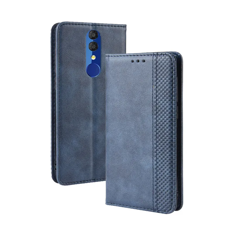 Чехол Alcatel 3, флип, винтажный стиль, PU кожаный бумажник, чехол для телефона Alcatel 3 5053Y 5053D 5053 K, чехол