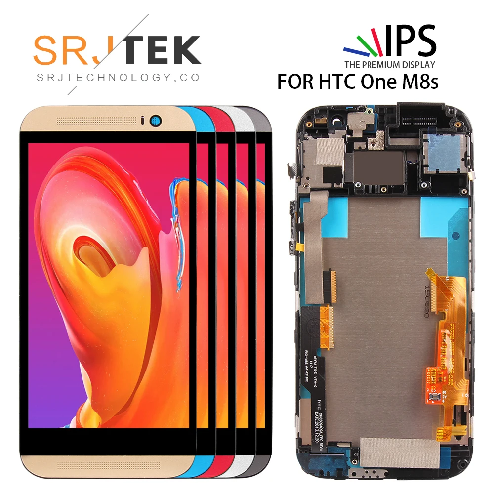 Оригинальный 5 &quot1920x1080 Для htc One M8s lcd сенсорный экран с рамкой для M8S дисплей
