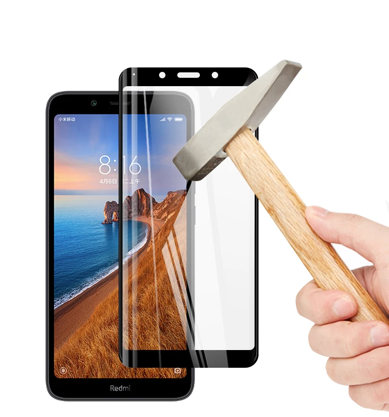 Закаленное стекло 9H 2.5D для Xiaomi Redmi 7A полноэкранная Защитная пленка 5 45 дюйма Global