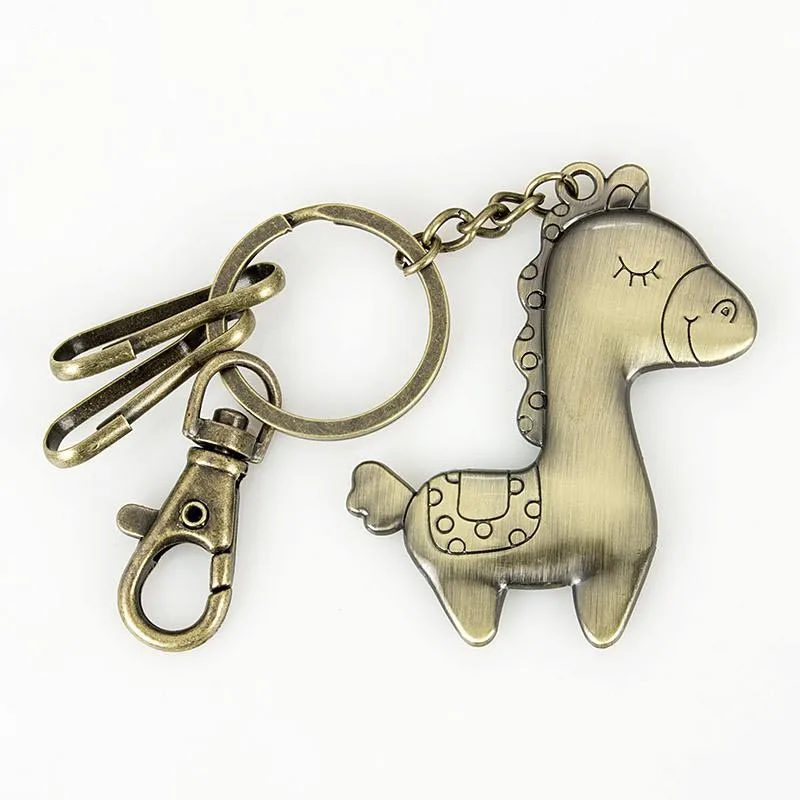 Прекрасный мультфильм Менг брелок в виде жирафа творческая личность ретро пони