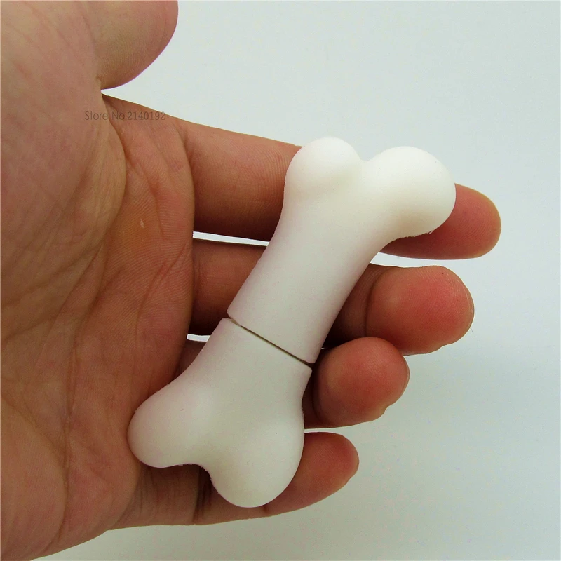 

fashion white Dog Bone usb flash drive disk memoria stick pendrive Pen drive personalizado 4gb 8gb 16gb 32gb mini computer gift