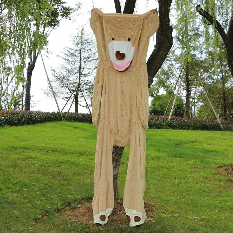 

Super 340cm/3.4m giant unstuffed empty American teddy bear skins shell animals kid baby plush soft toys girl Christmas