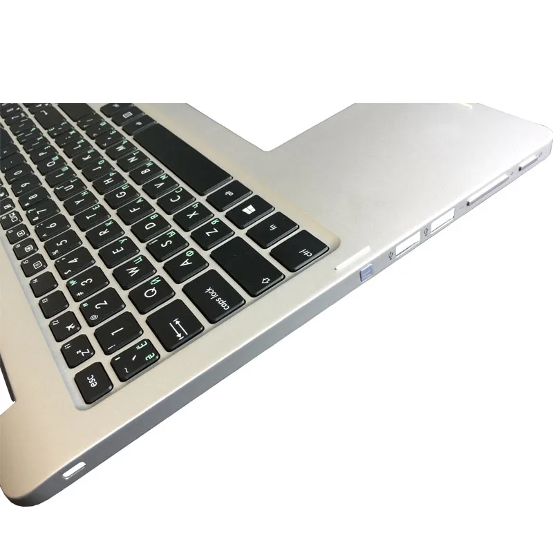 Русская клавиатура для ноутбука ASUS TP500 TP500L TP500LA TP500LB TP500LN серебристая с подставкой