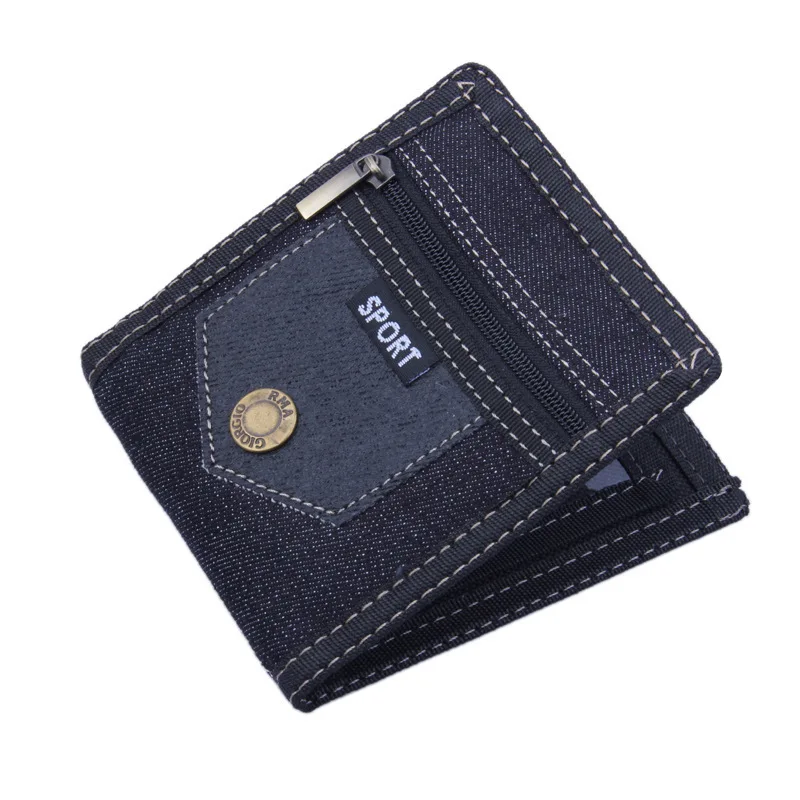 Для мужчин женщин бумажник мешок денег мальчиков двойные холст монета сумка ID