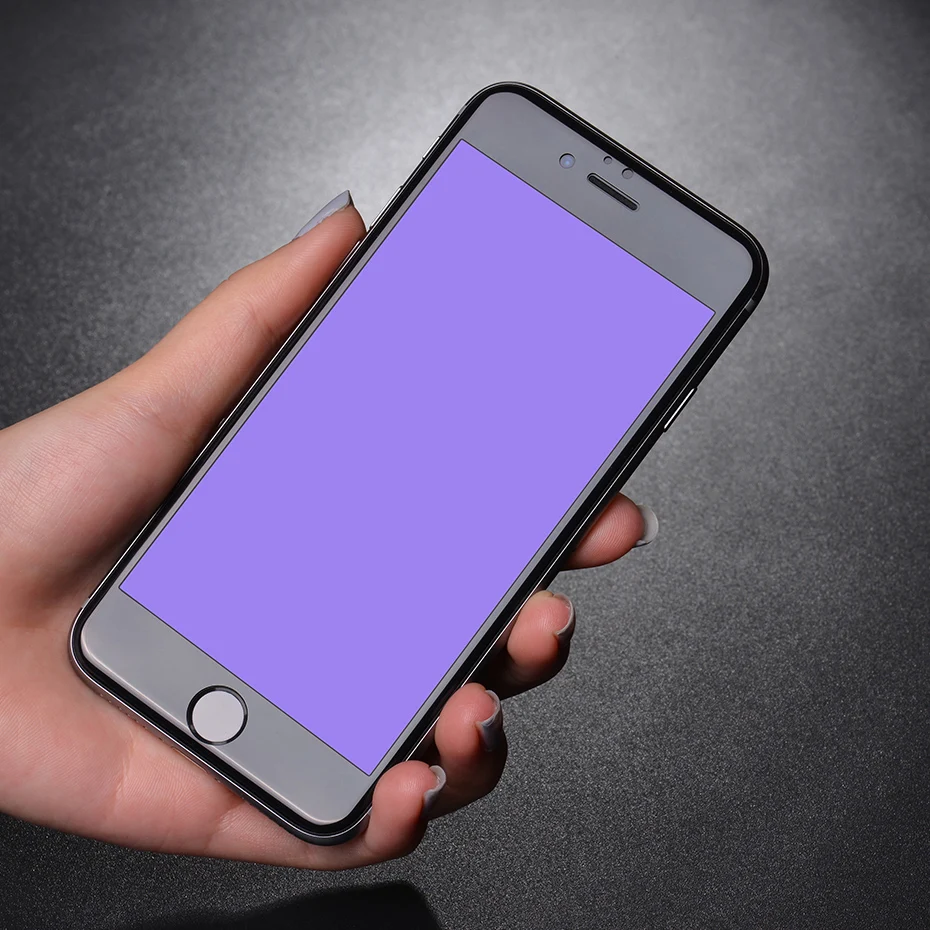 HOCO полное покрытие для стекла, с защитой против царапин пленка для Apple iphone 6 6s белая черная Защитная пленка для iphone 6 6s plus 3D мягкий край