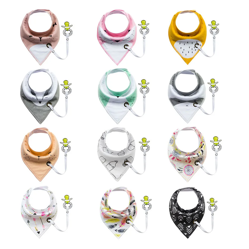 New Newborn Girls Boys Baby Bibs Cotton Triangle Feeding Convenient Saliva Bavoir Towel Baberos Babador Slabber Accessories | Детская