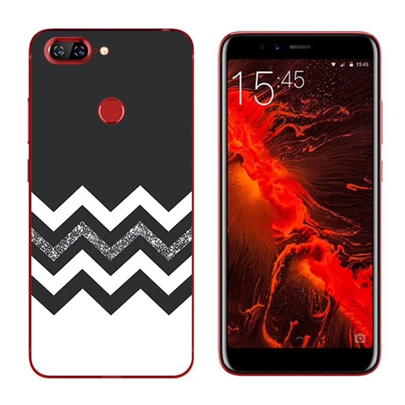 for Lenovo S5 K520 Soft TPU Phone Fitted Cases Luxury Slim Silicone Shell 5.7 inch Capa Snowflake Printing |