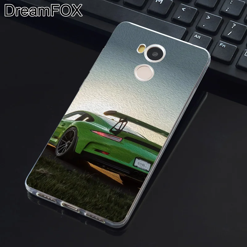 DREAMFOX M294 по форме спортивного автомобиля силиконовый чехол-накладка из мягкого
