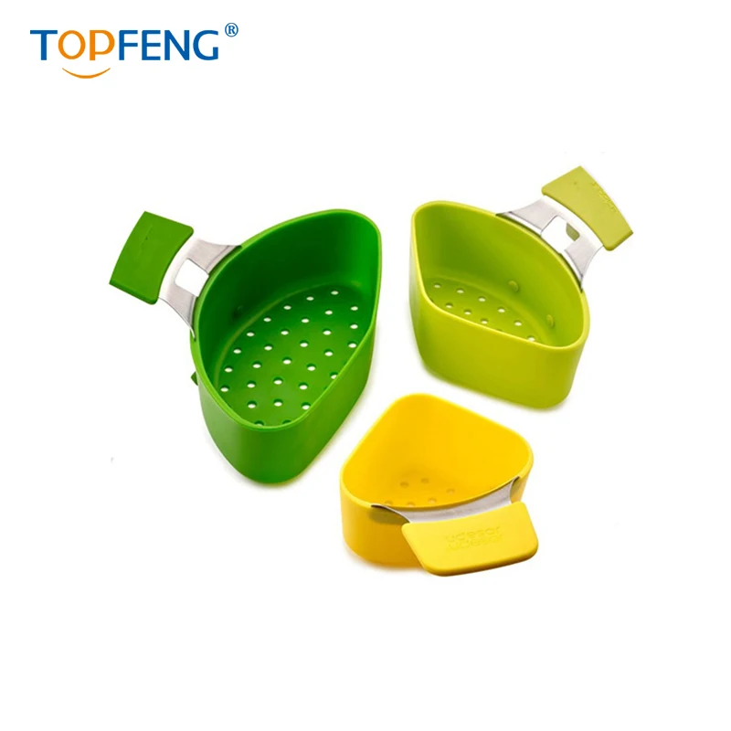 TOPFENG Silicone Steamer Basket Steam Cooker Instant Pot For Cooking Vegetable Multifunction Kitchen Accessories 3pcs/set | Дом и сад
