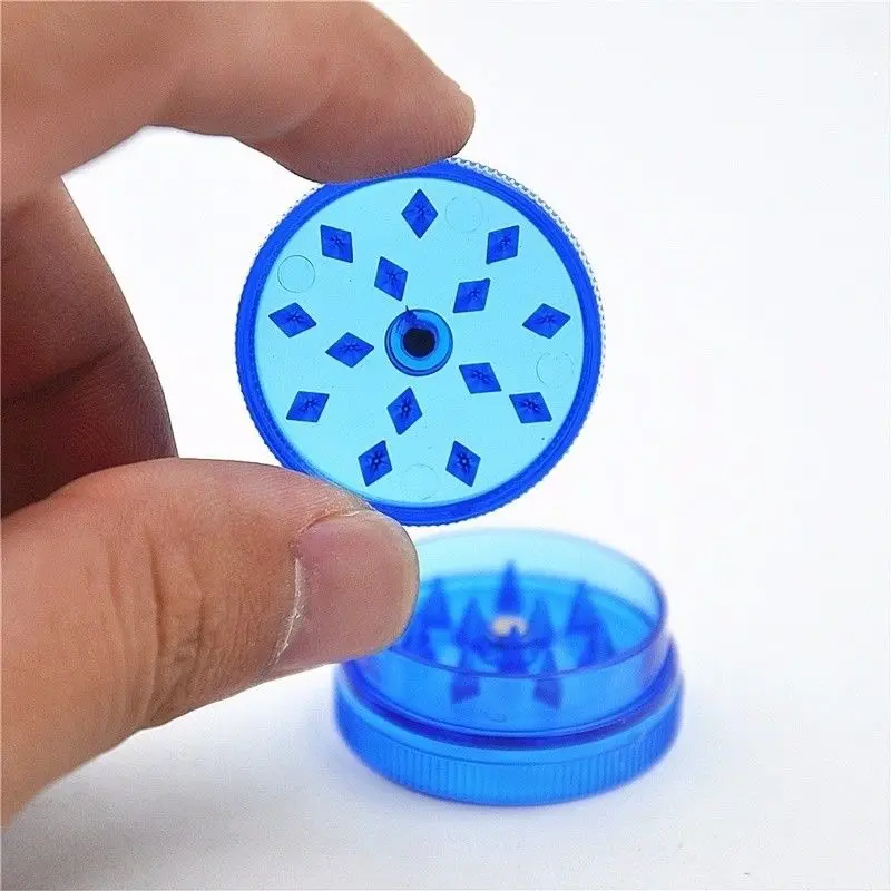 Пластиковые измельчители трав круглой формы твердые пластиковые сигар табака