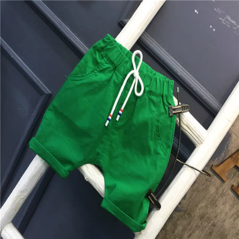 Комплект летней одежды для маленьких мальчиков футболка новорожденных +