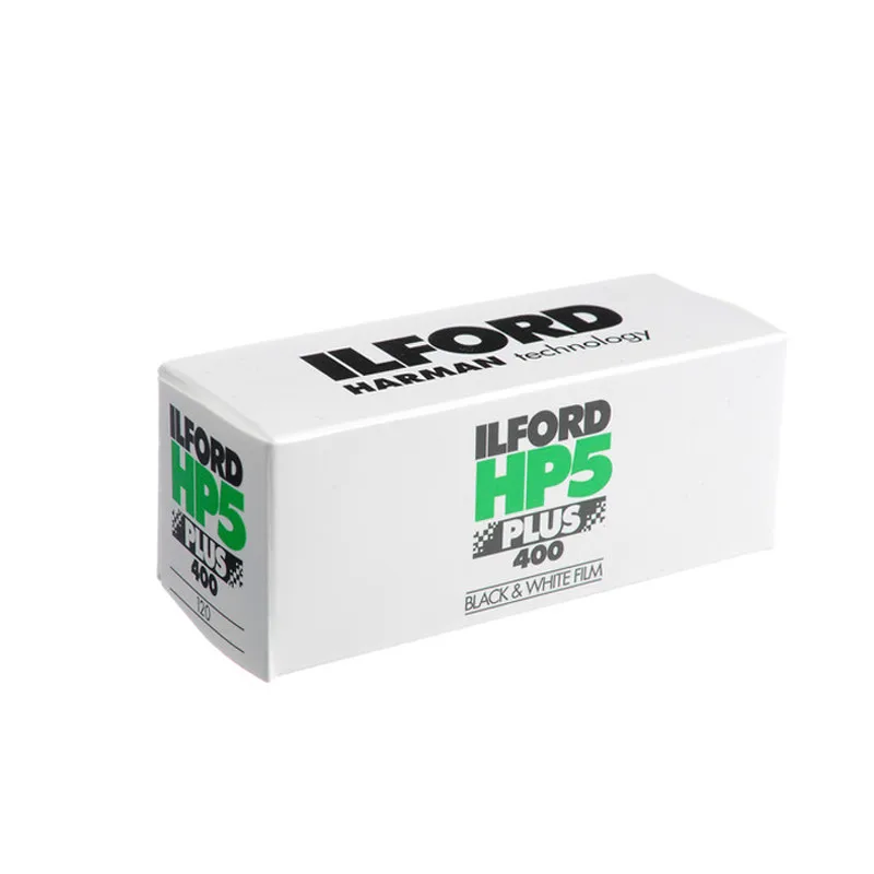 Ilford HP5 Plus черная и белая отрицательная пленка ISO 400, 120 рулонная пленка x 5 рулонов