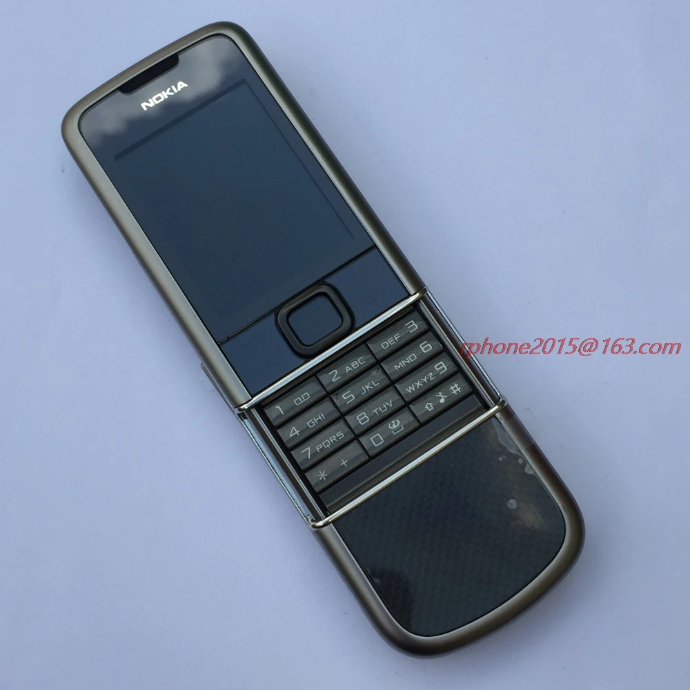 Отремонтированный мобильный телефон NOKIA 8800 Carbon Arte 4 Гб rom 8800CA GSM разблокированный и русская клавиатура