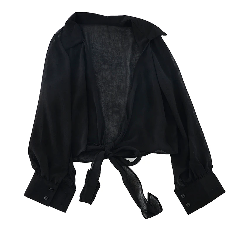 2019 Новая модная женская блуза рубашка свободный тонкий однотонный на брительках