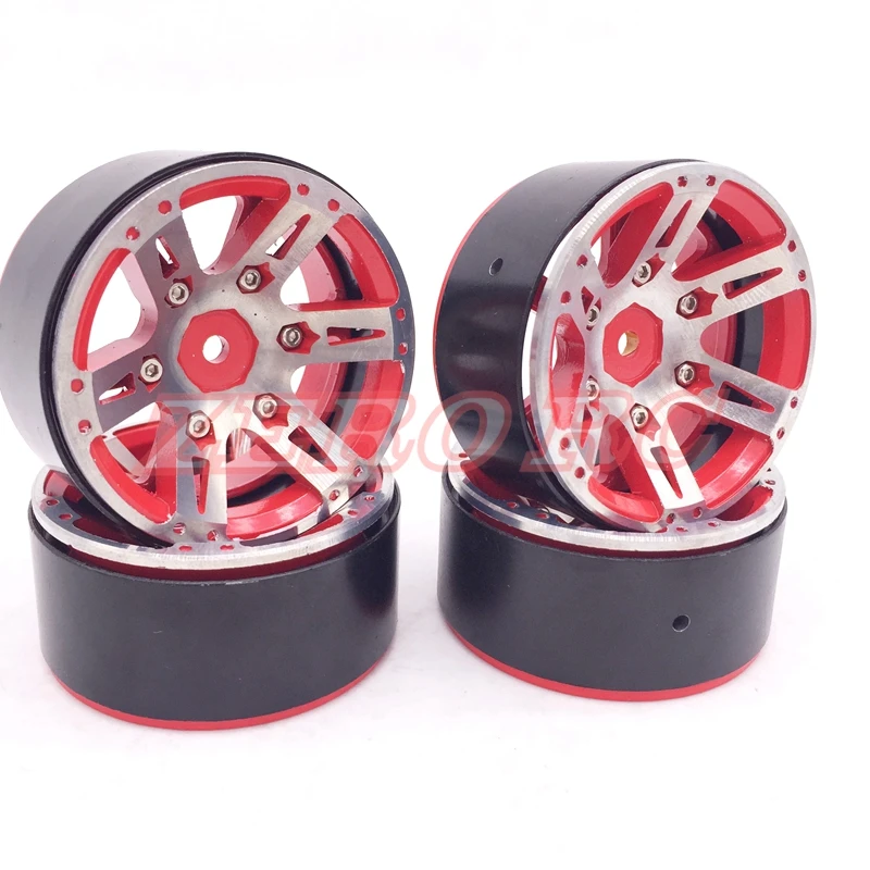 Колесные диски 1/10 ROCK CRAWLER 1 9 дюйма из сплава BeadLcok (4) для RC4WD D90 Axial Scx10 TF2|wheel rim|rims 4x4wheel