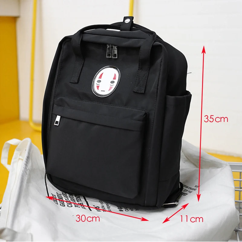 Нейлоновый Дамский Рюкзак Студенческая сумка с рисунком из мультфильма