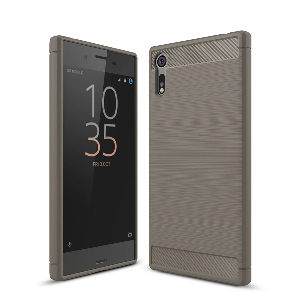 Сверхкомпактный прочный защитный чехол для Sony Xperia XZ XZs XZ1 XZ2 XA1 XA2 L2 тонкий мягкий