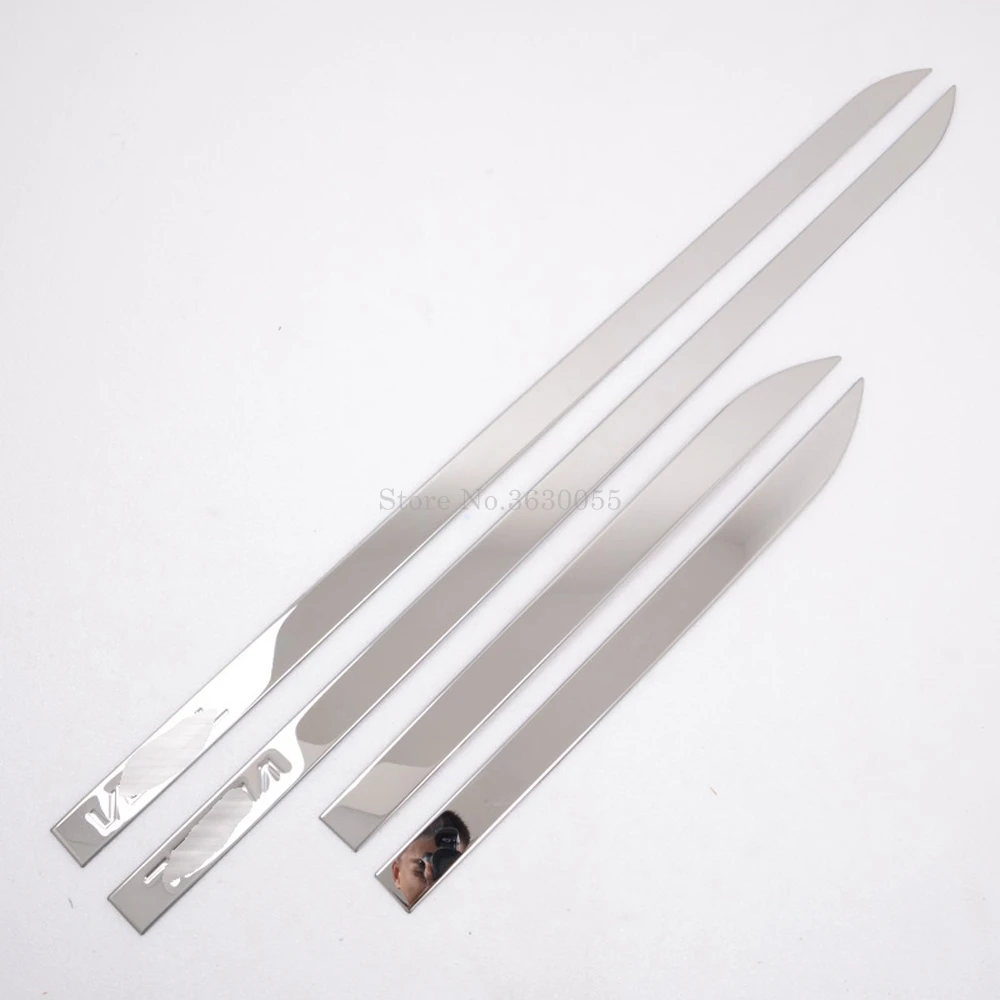 Для Honda HR V Vezel 2013 2017 из нержавеющей стали фоторамка stick strip Streamer mould 4