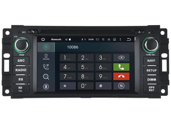 Android 8 0 автомобильный dvd плеер для JEEP COMPASS COMMANDER LIBERTY PATRIOT WRANGLE CHRYSLER SEBRING 300C GRAND CHEROKEE