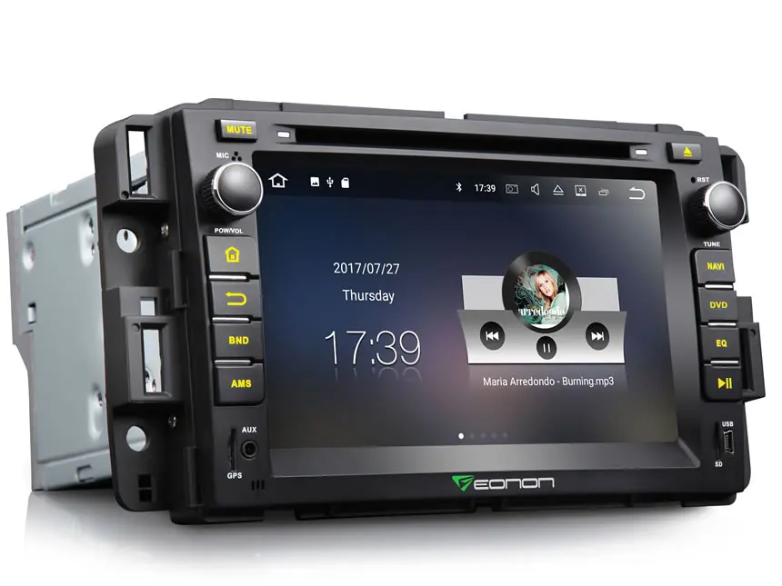 7 &quotAndroid 1 OS автомобильный DVD для Chevrolet Impala 2008 2012 и Traverse Avalanche 2009 2011 с 2 Гб ОЗУ HDMI