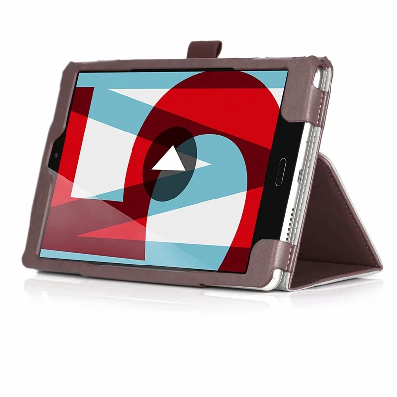 Премиум Защитный чехол из искусственной кожи чехол-подставка с ручным ремешком и